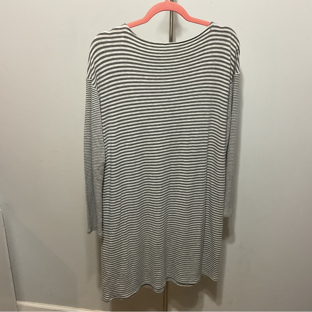 J. Jill Long Sleeve Stripes Midi Dress Size S - Picture 6 of 7